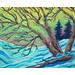 "Winter Landscape 4" Original Chris Wakefield Oil On Canvas Painting